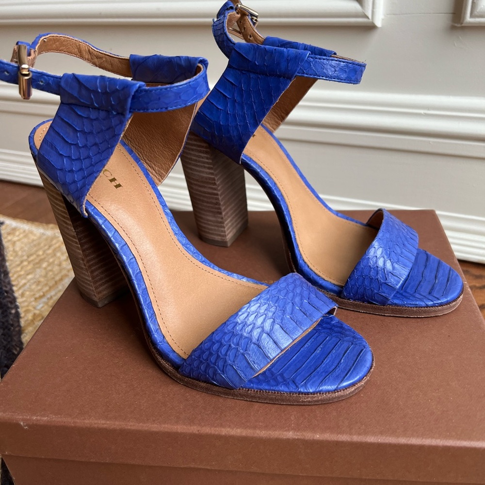 Coach Lexey Solid Snake Sandal.